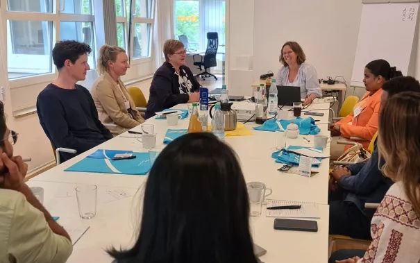 MBA Students Berlin Excursion 2023 at Care Germany with Anica Heinlein