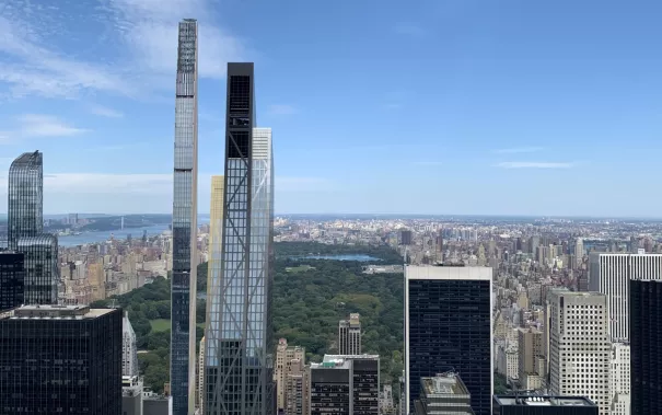 Ausblick vom Rockefeller Center auf den Central Park, Lasse Schloemer