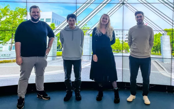 Projektgruppe des DAAD-PPP Projekts "Multisensorische Cues to Evoke Emotional Responses ans Awe in Virtual Reality"