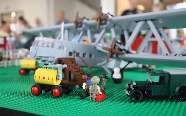 Lego Ausstellung ABSolut Steinchen in der H-BRS StA 2023-06-17