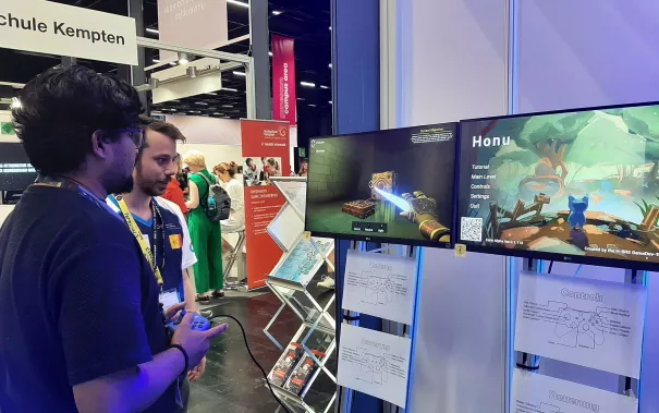 H-BRS Stand 2024 auf der Gamescom 2024-08-22