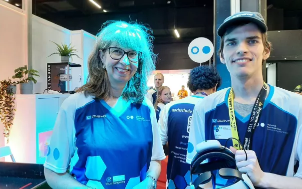 H-BRS Stand 2024 auf der Gamescom 2024-08-22