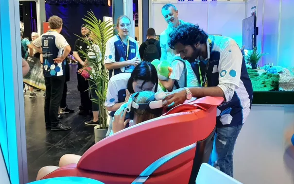 H-BRS Stand 2024 auf der Gamescom 2024-08-22