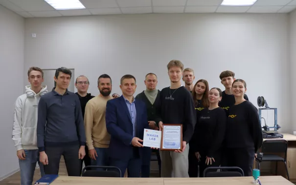 Maker Lab Ukraine Tschernihiw 2024 Partnerhochschule Spende