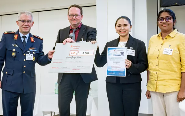 24.10.2024 AFCEA-Studienpreis - Platz 1 für Natalia Quiroga Perez (H-BRS-Fachbereich Informatik)