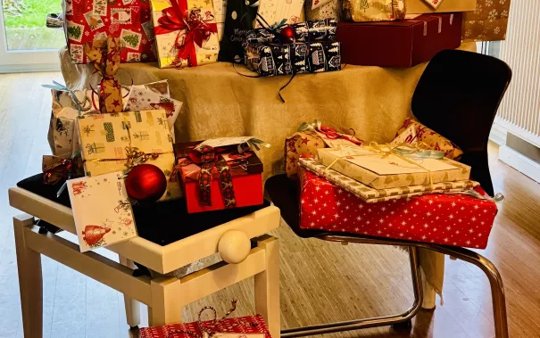 Wunschbaum Abschluss Geschenkeverteilung 2024