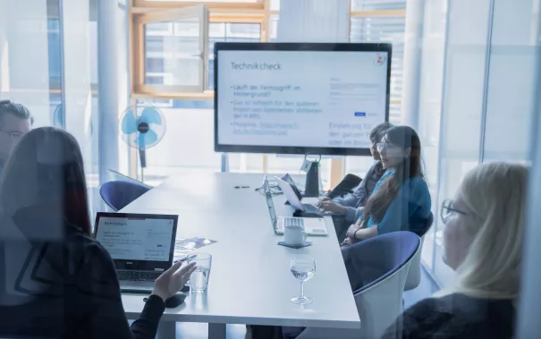 Teilnehmende beim Workshop beim Längsten Schreibtag in Rheinbach