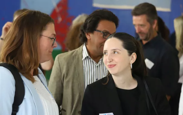 Konferenz Fachkraefteallianz Kaffeepause 20250703 Foto Juri Kuestenmacher 08.JPG
