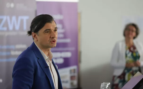 Konferenz Fachkraefteallianz Keynote Sauer 20250703 Foto Juri Kuestenmacher 07