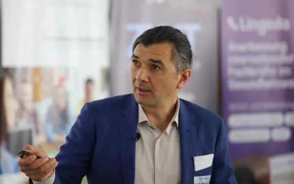 Konferenz Fachkraefteallianz Keynote Sauer 20250703 Foto Juri Kuestenmacher 08.JPG