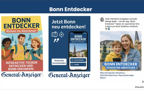 Präsentation Projektarbeit Beispiel Bonn Entdecker