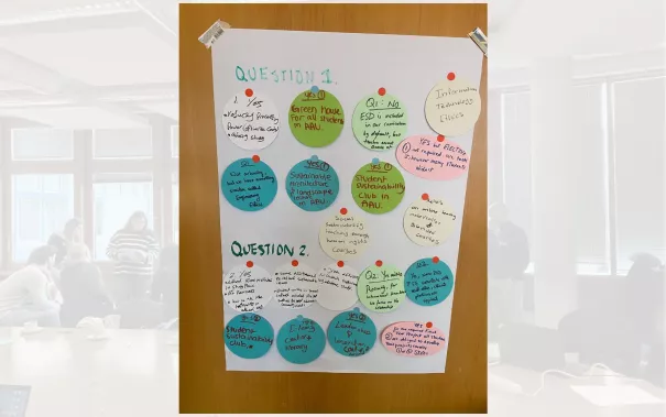 BNE Workshop mit Jordanien und Libanon Poster