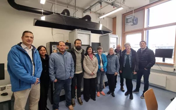 Delegation Universidad de Antioquia Kolumbien IZNE