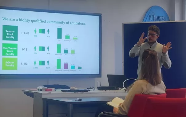 Delegation Universidad de Antioquia Kolumbien IZNE