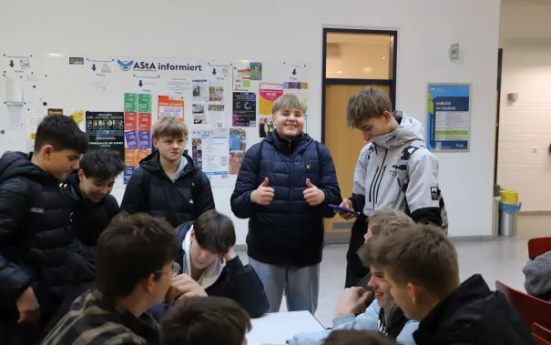 Studieninformationstag Begruessung ASB StA 20260123 Foto Juri Kuestenmacher 19.JPG