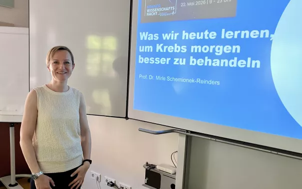 Vortrag Professorin Schemionek-Reinders Bonner Wissenschaftsnacht 2026