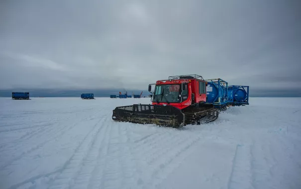 Transportgeräte der Neumayer-Station