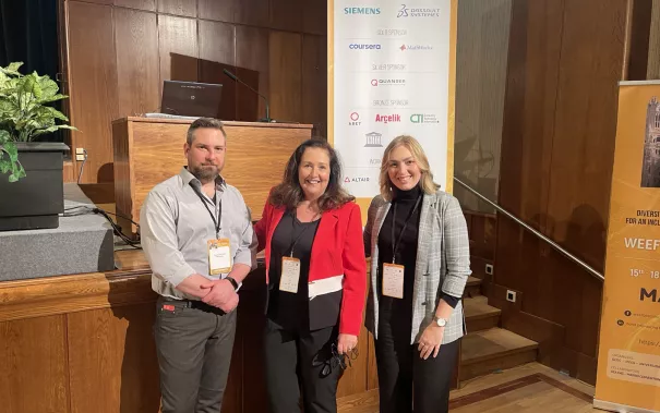 Schröder Malschützky Reher auf WEEF Forum Madrid (DE)