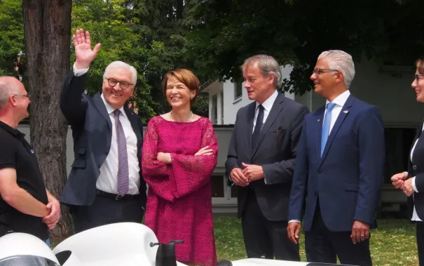 steinmeier ihne tag der offenen tuer villa hammerschmidt 20180624 foto m. flacke cut (DE)