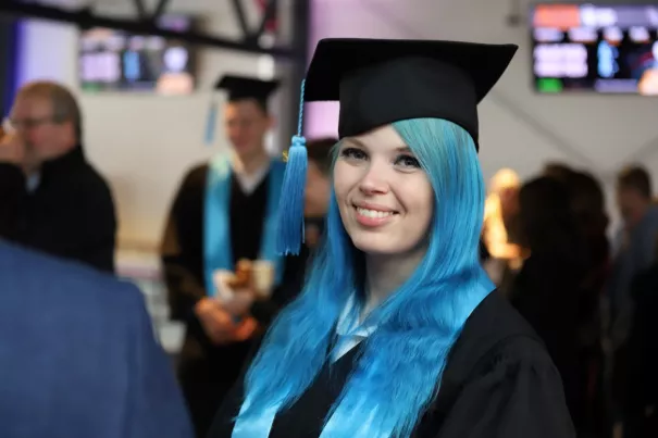 Absolventenfeier 2022 Absolventin