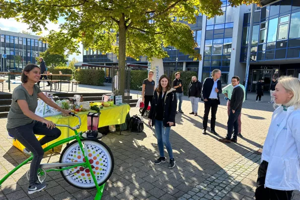 Fahrradaktion Gesunde Hochschule