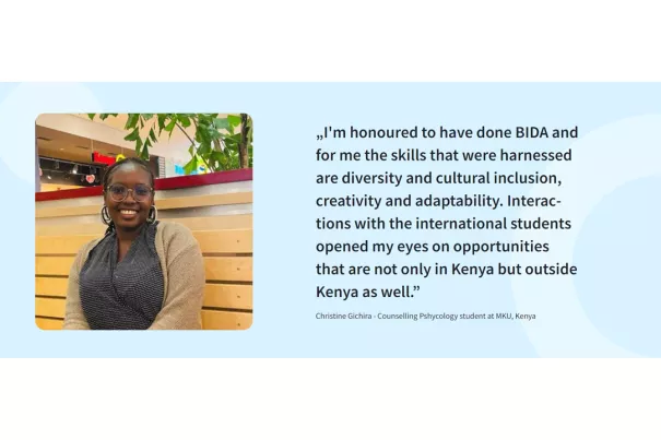 BIDA participants testimonial_Christine_Freitag_Christine_Gichira