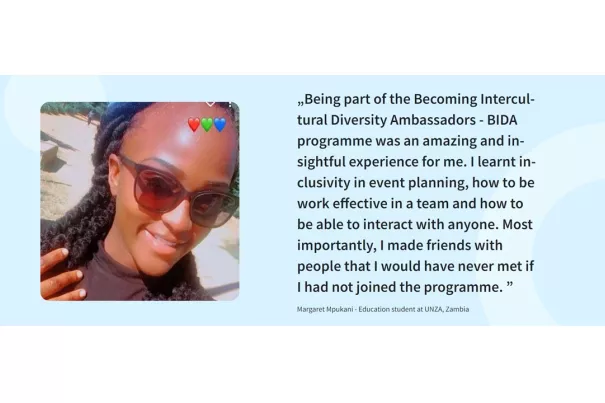 BIDA participants testimonial_Christine_Freitag_Margaret_Mpukani