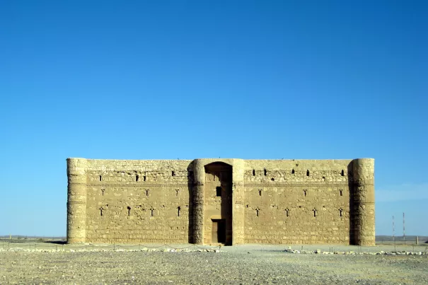 Wüstenschloss Qasr Kharana, Jordanien. Foto: N. Kutz 2013