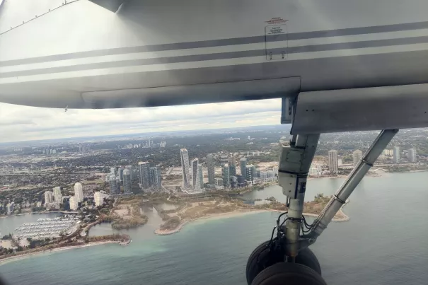 Kanada, Anflug auf Toronto, Foto: N. Kutz