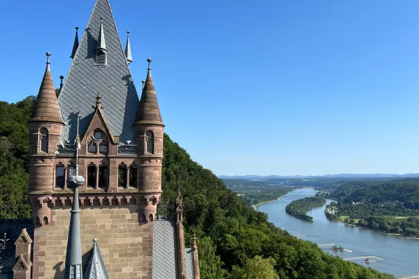 View from Schloss Drachenburg