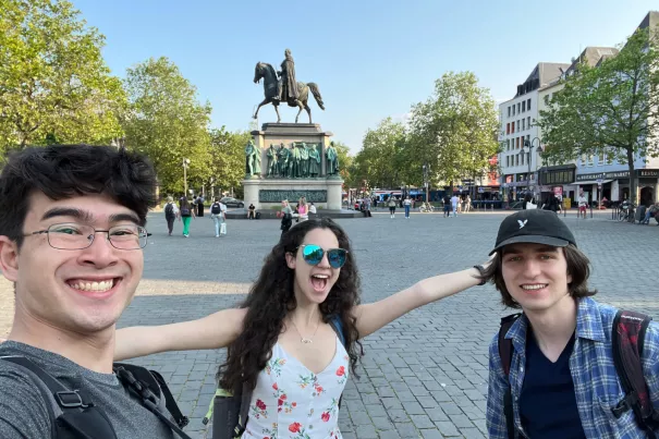 Summer School students visiting Bonn