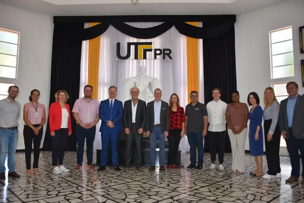 H-BRS Delegation an UTFPR in Brasilien