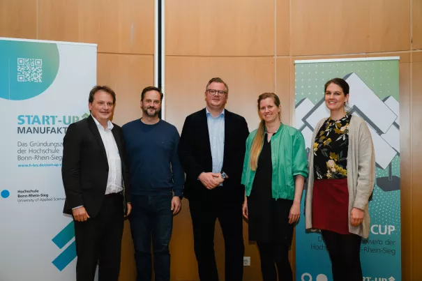 Gruppenfoto Jury Start-up Cup 2024