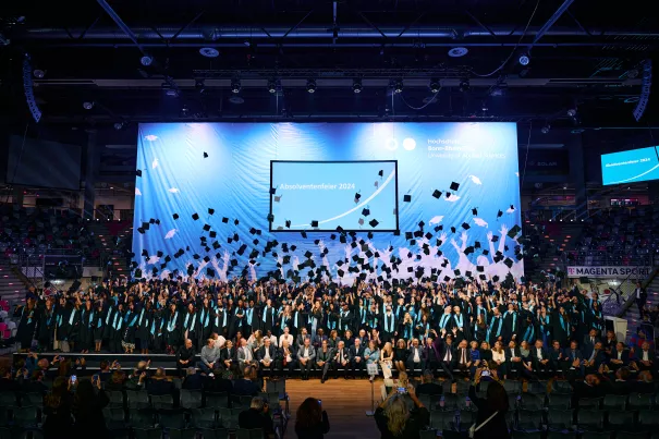 Hochschule Bonn-Rhein-Sieg - Absolventenfeier 2024 Foto Nathan Dreessen H-BRS