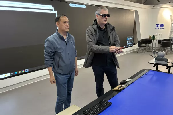 Prof. Dr. André Hinkenjann auf Einladung in China: 2025