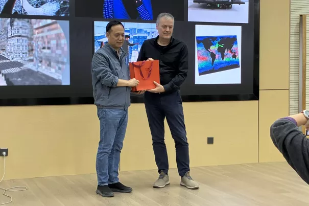 Prof. Dr. André Hinkenjann auf Einladung in China