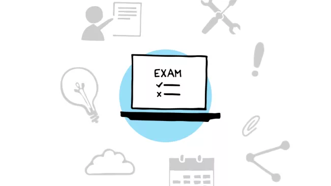 Exam E-Assessment E-Learning Icons.PNG