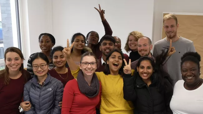 students of the mba programme