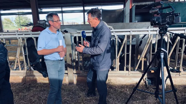 Agrarjournalist und Landwirt 2022 Foto Katharina Seuser