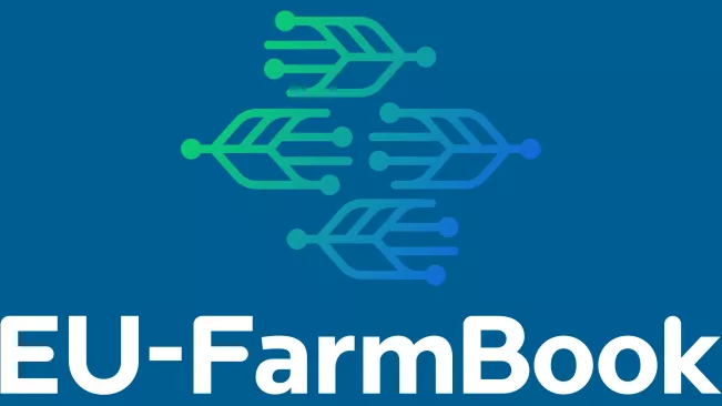 EU Farmbook Logo Blau