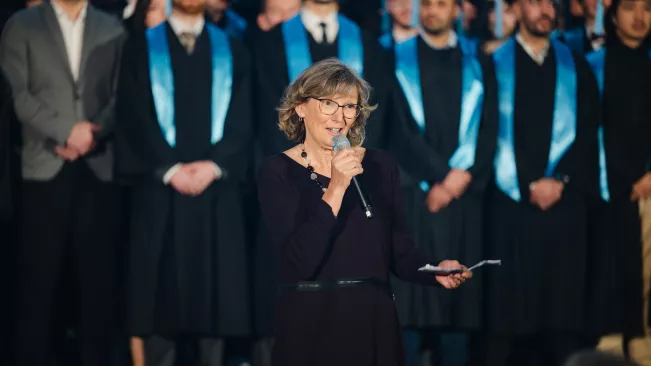 Absolventenfeier Telekom Dome Festakt 20231021 Foto Nathan Dreessen100.jpg