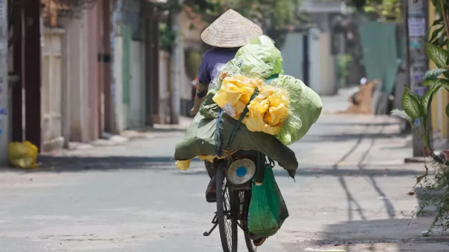 Fahrrad in Vietnam