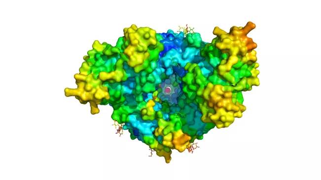 20250626 Modell von einem Molekül