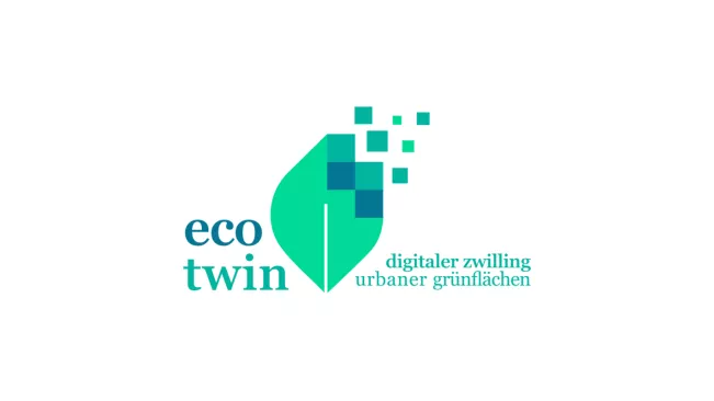 Projekt EcoTwin Logo mit Weißraum