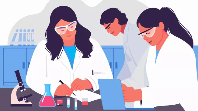 Labor Grafik Personen Colourbox 69359997