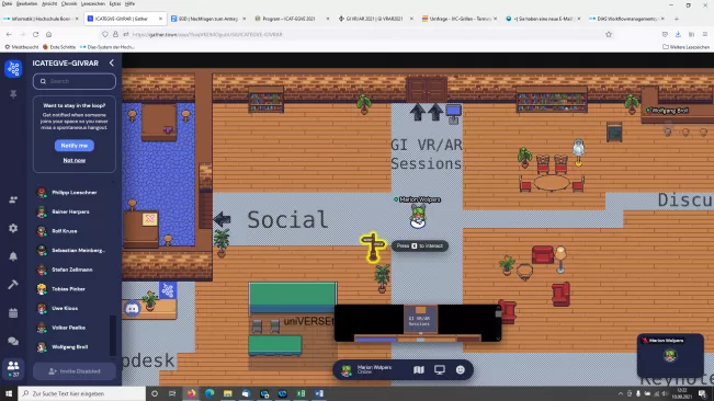screenshot ICAT_EGVE Konferenz  gather Plattform.png (DE)