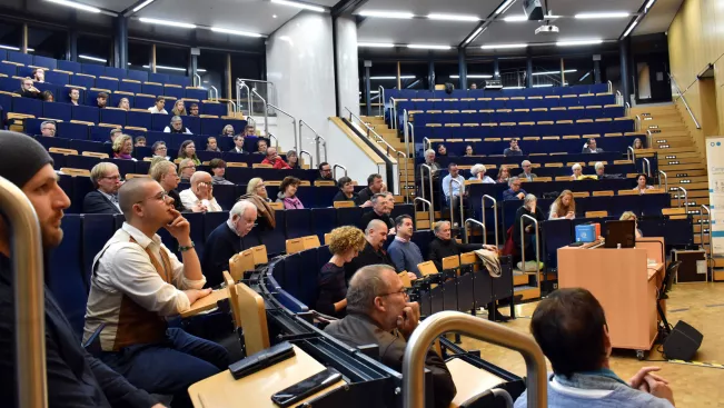 Talk im Forum-Verantwortung "Alle meine Daten":  Das Publikum. Foto: S. Flessing (DE)