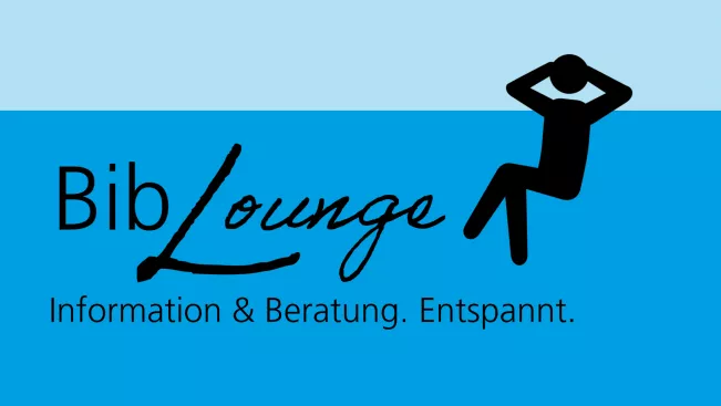 Biblounge Logo hellblau 