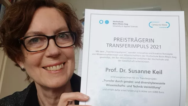 Transferimpulspreis Susanne Keil Porträt