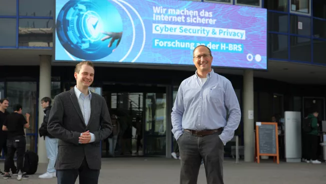 Lo Iacono Luigi und Wiefling Stephan 20221027 Foto H-BRS 42